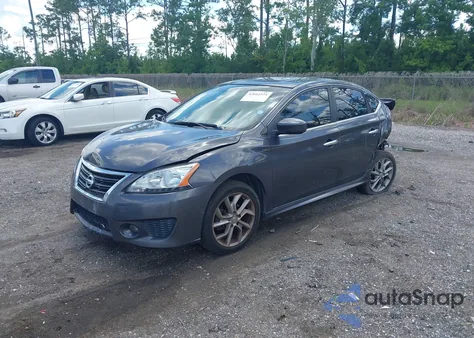 2013 Nissan Sentra Sr из США, поврежденный, VIN 3N1AB7AP9DL738684